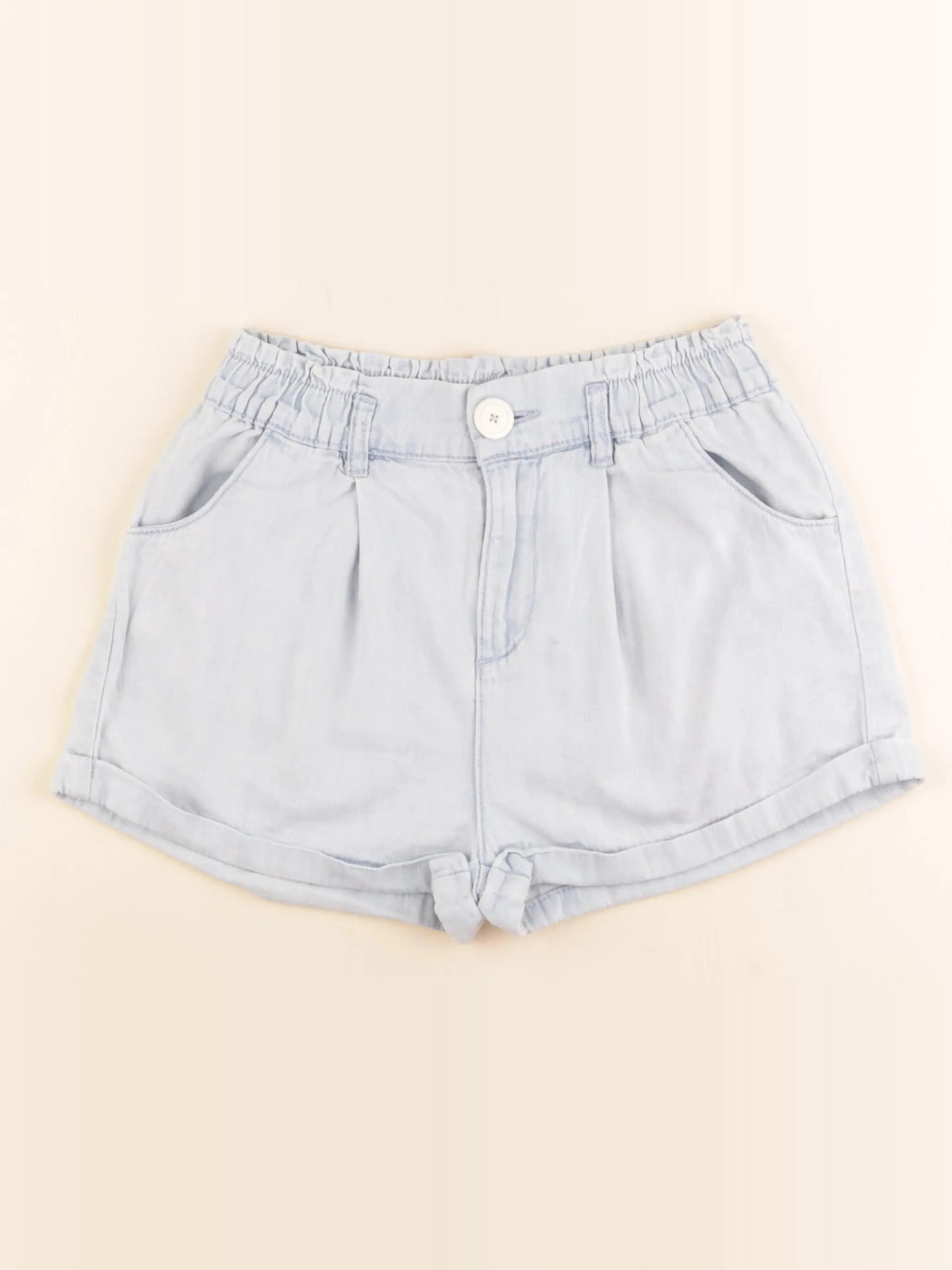 Zara - short bleu - 10 ans