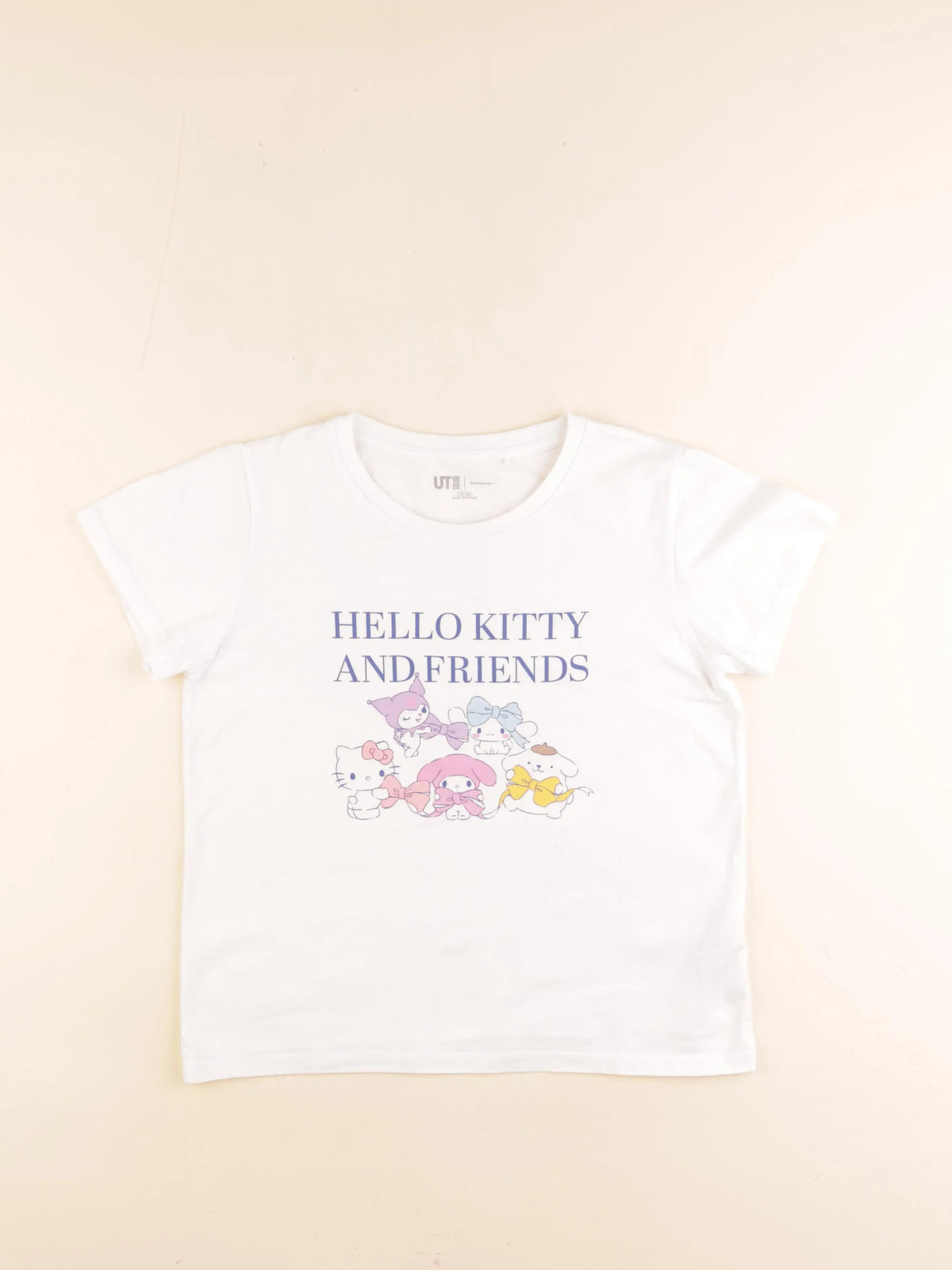 Uniqlo - tee-shirt blanc - 11/12 ans