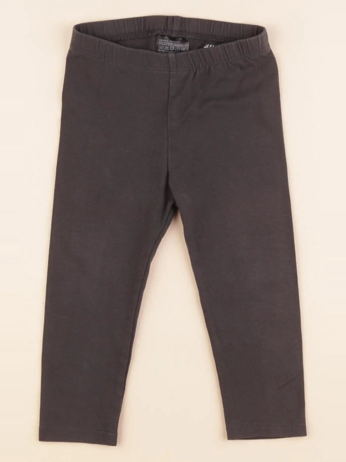 H&M - legging gris - 12/18 mois