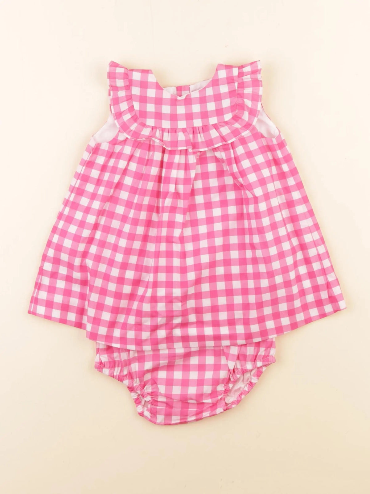 Jacadi - robe rose - 6 mois