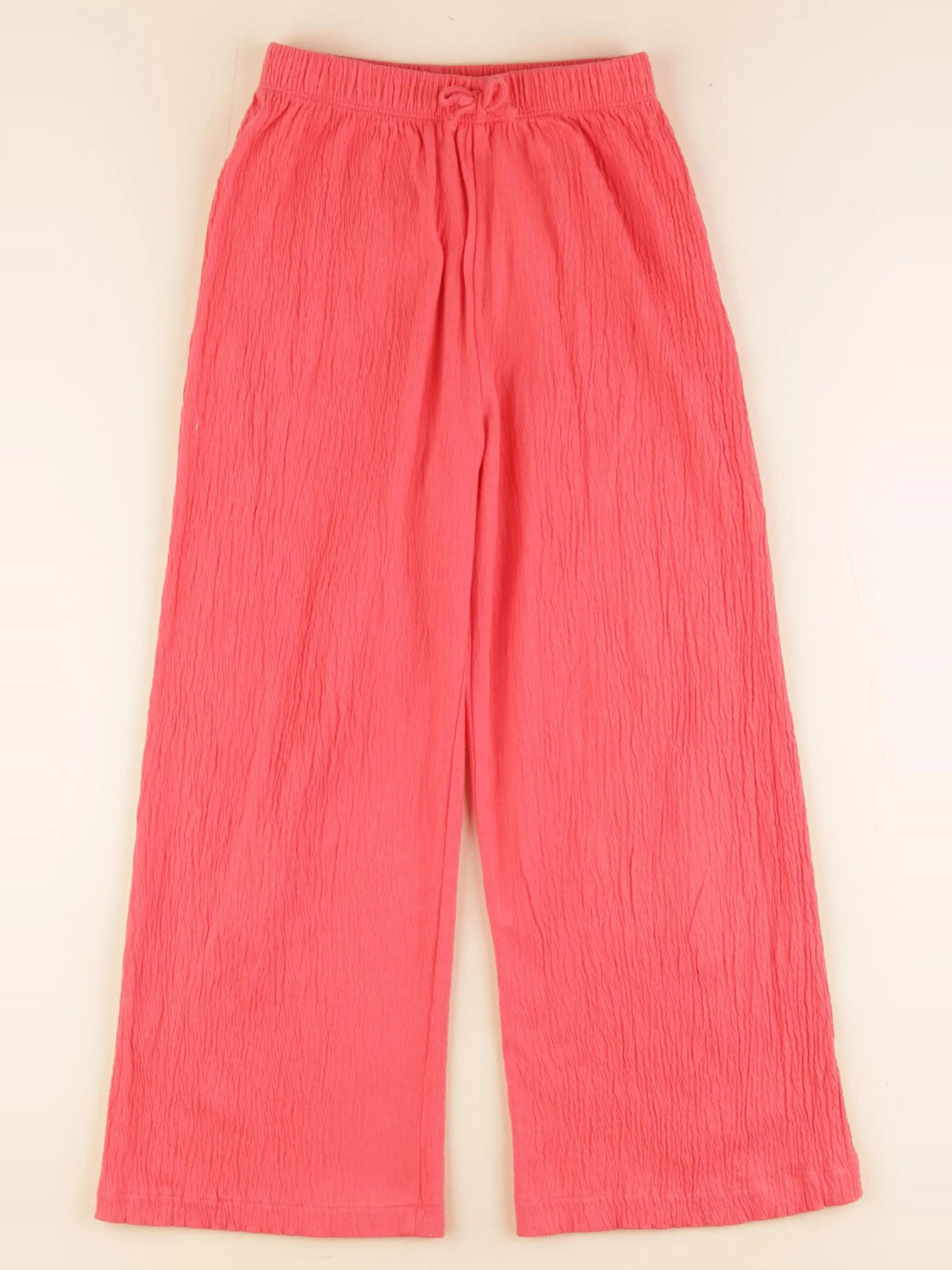 Vertbaudet - pantalon rouge - 8 ans