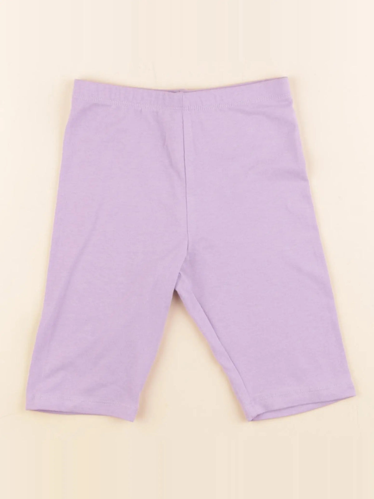 H&M - legging court violet - 7/8 ans