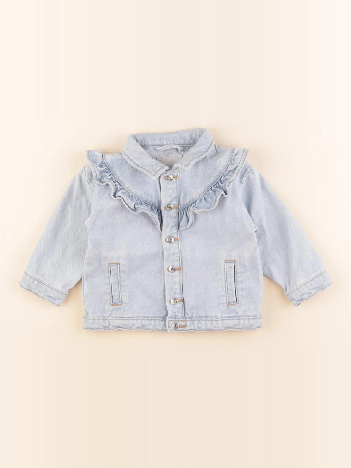 Vertbaudet - veste bleu - 18 mois