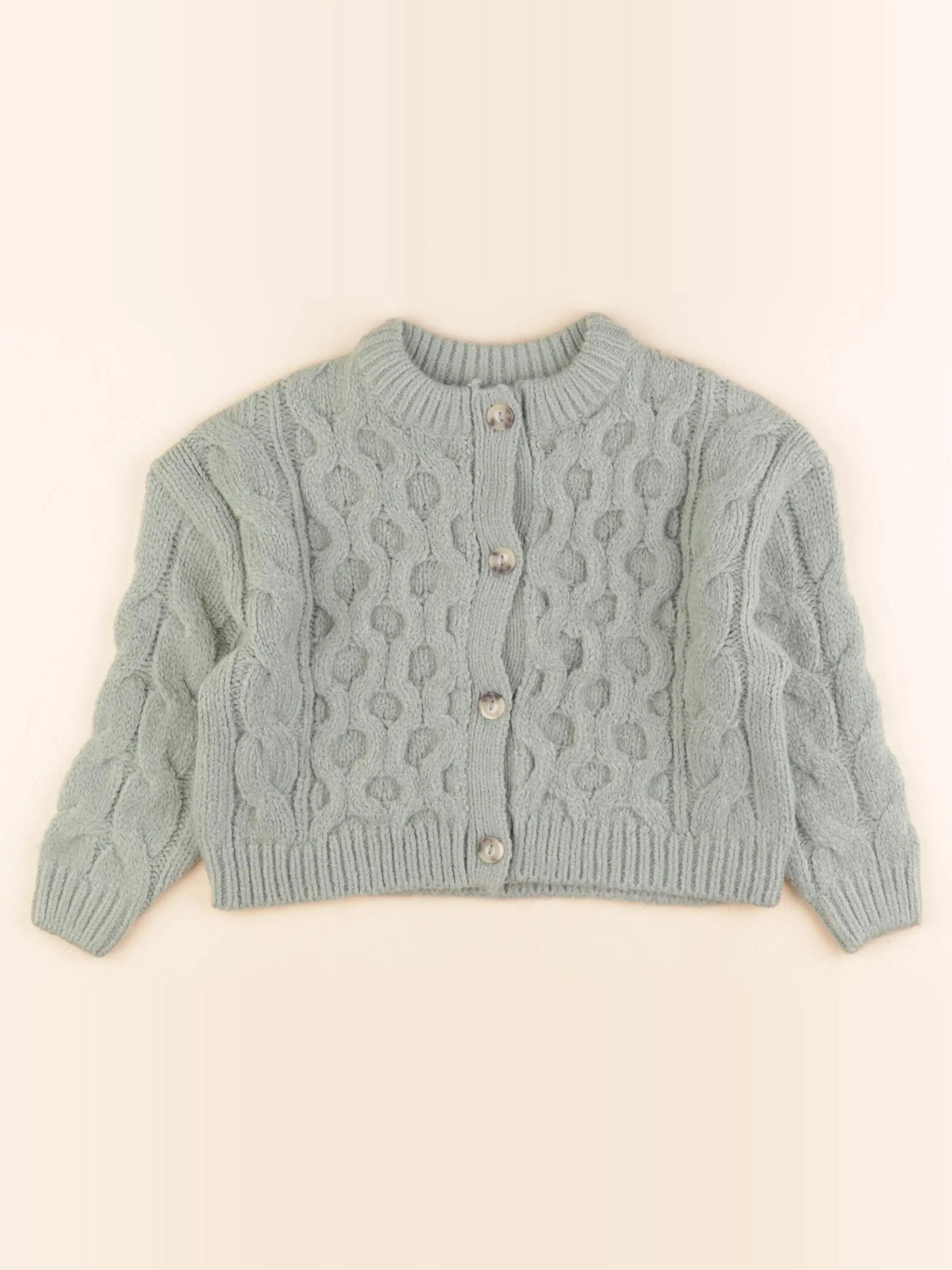 Vertbaudet - gilet vert - 6 ans