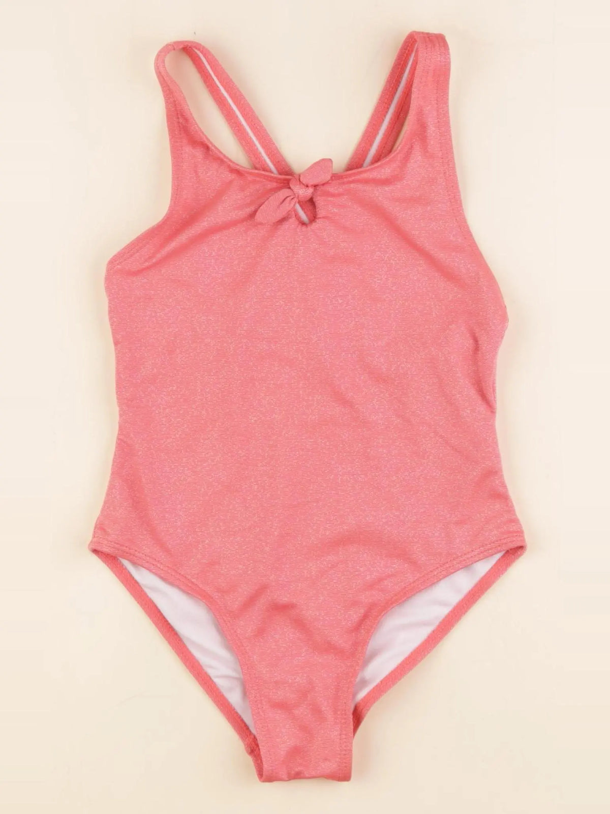 Vertbaudet - maillot de bain rose - 6 ans