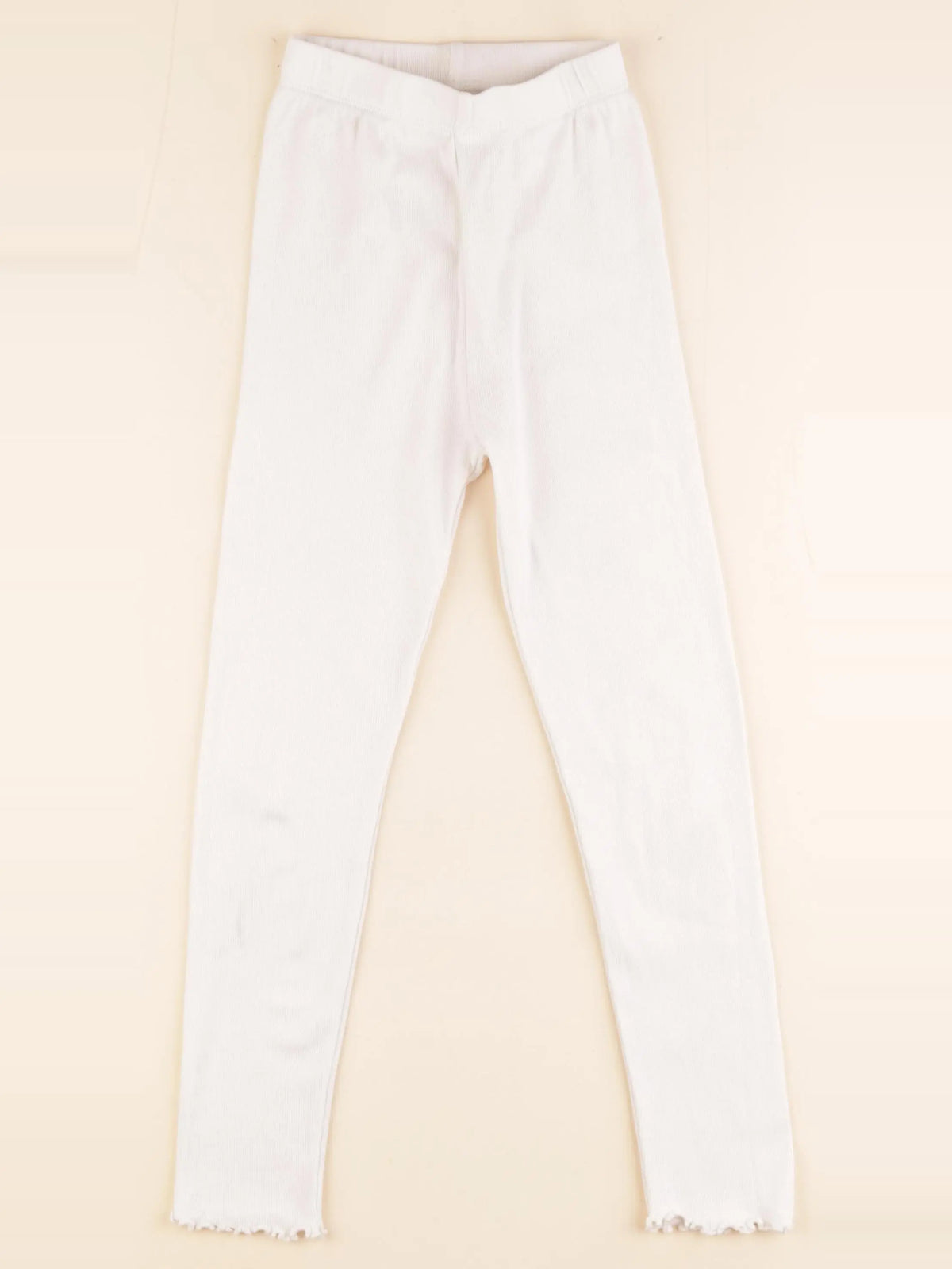 Vertbaudet - legging blanc - 8 ans
