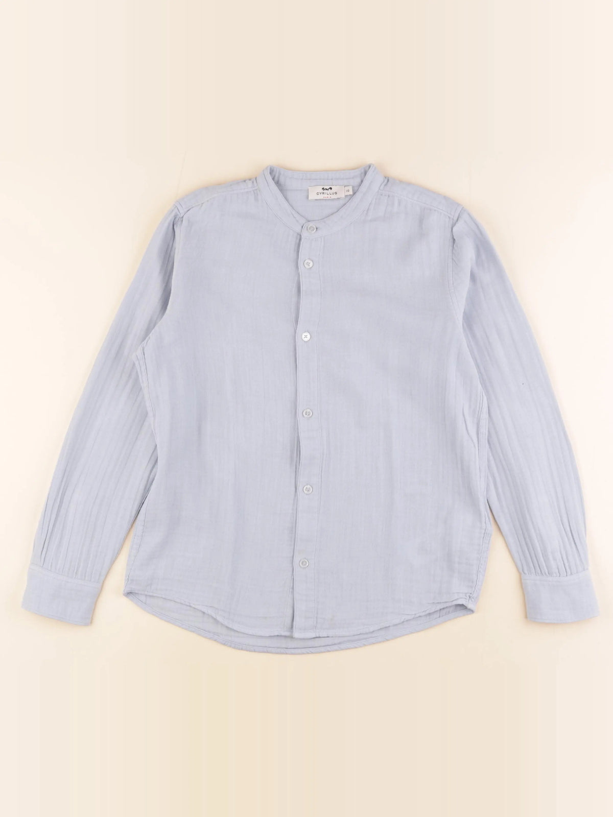 Cyrillus - chemise bleu - 10 ans