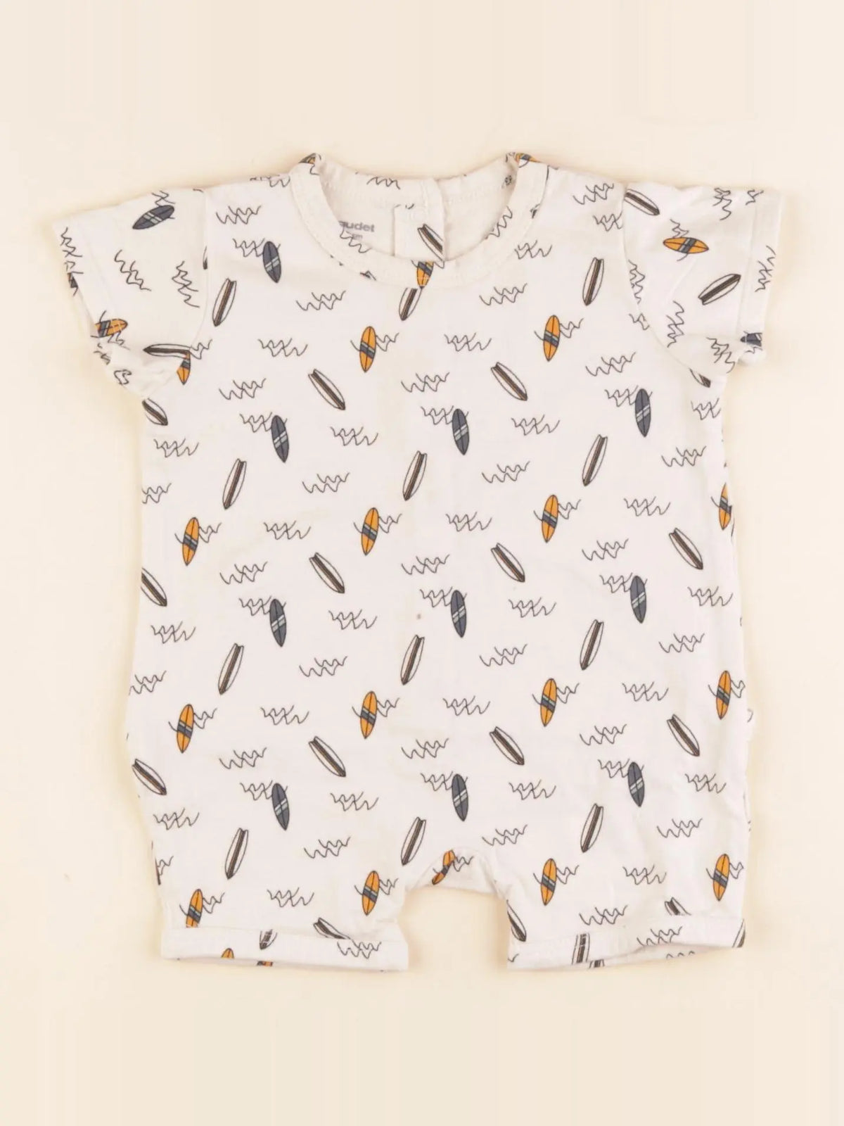Vertbaudet - pyjama coton multicolore - 1 mois