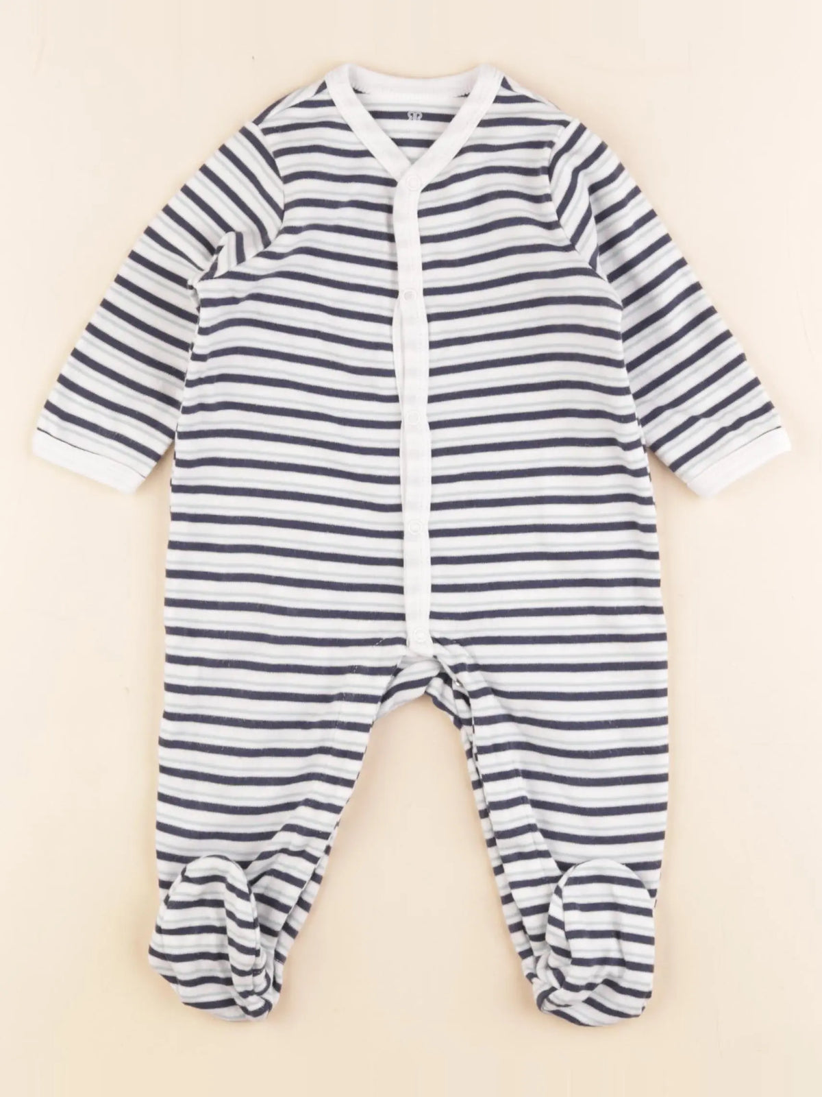 La Redoute - pyjama coton bleu - 6 mois