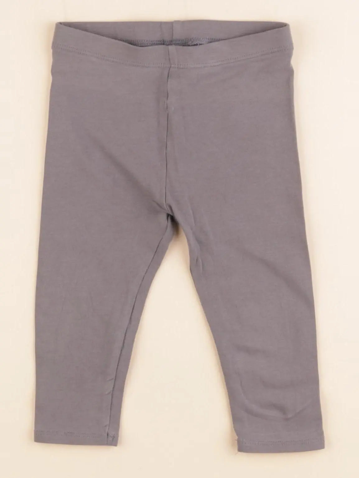 Vertbaudet - legging gris - 12 mois