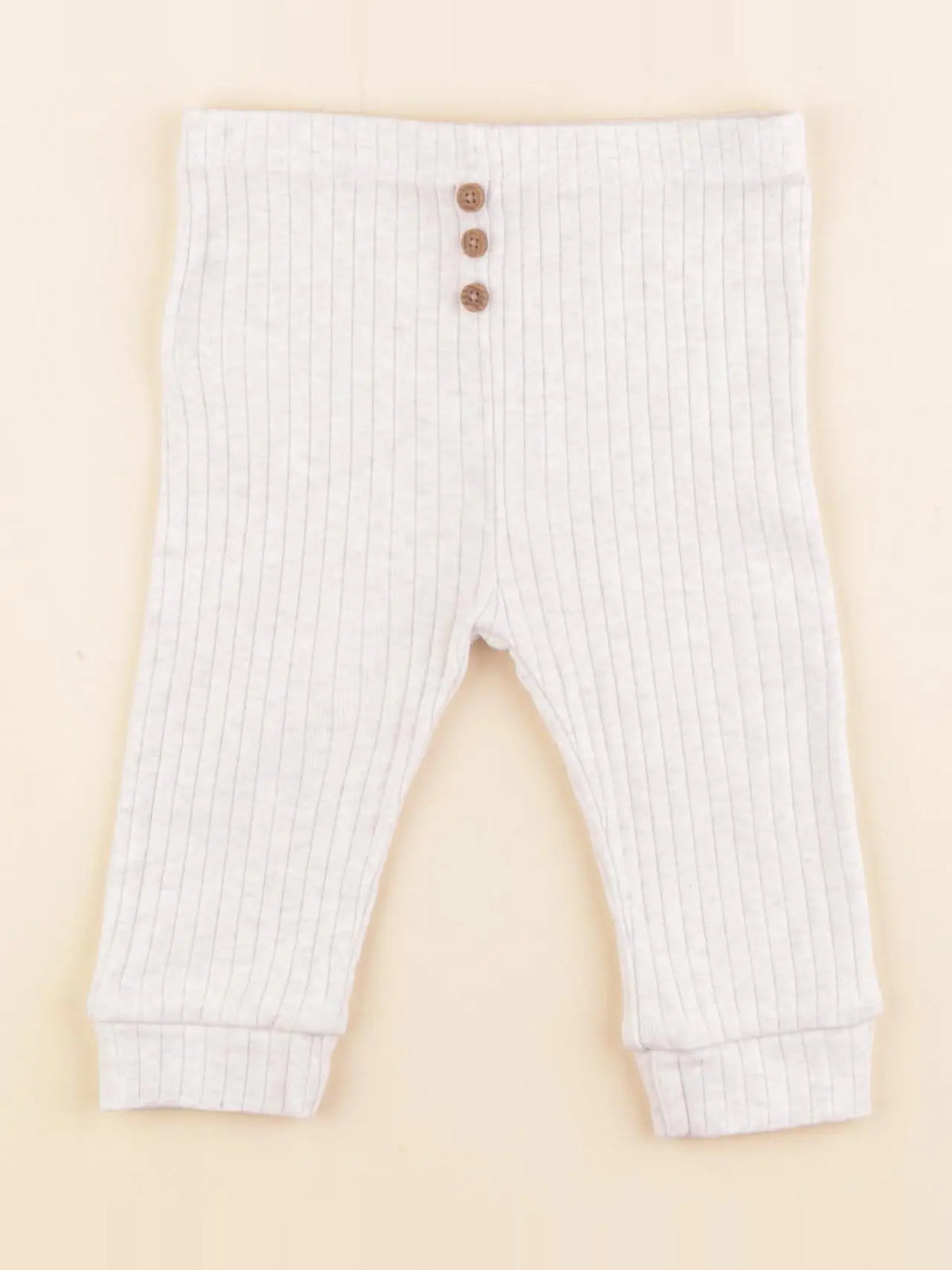 Boutchou - legging blanc - 9 mois