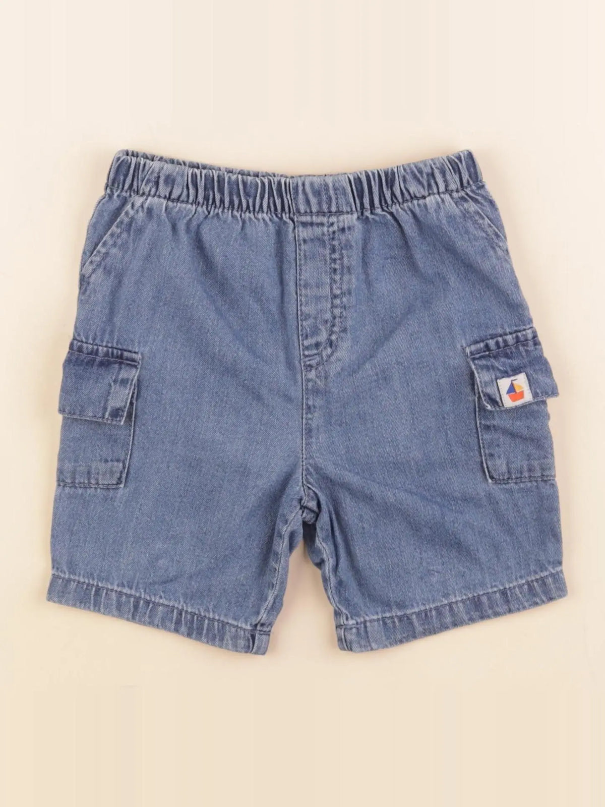 Next - short bleu - 12/18 mois