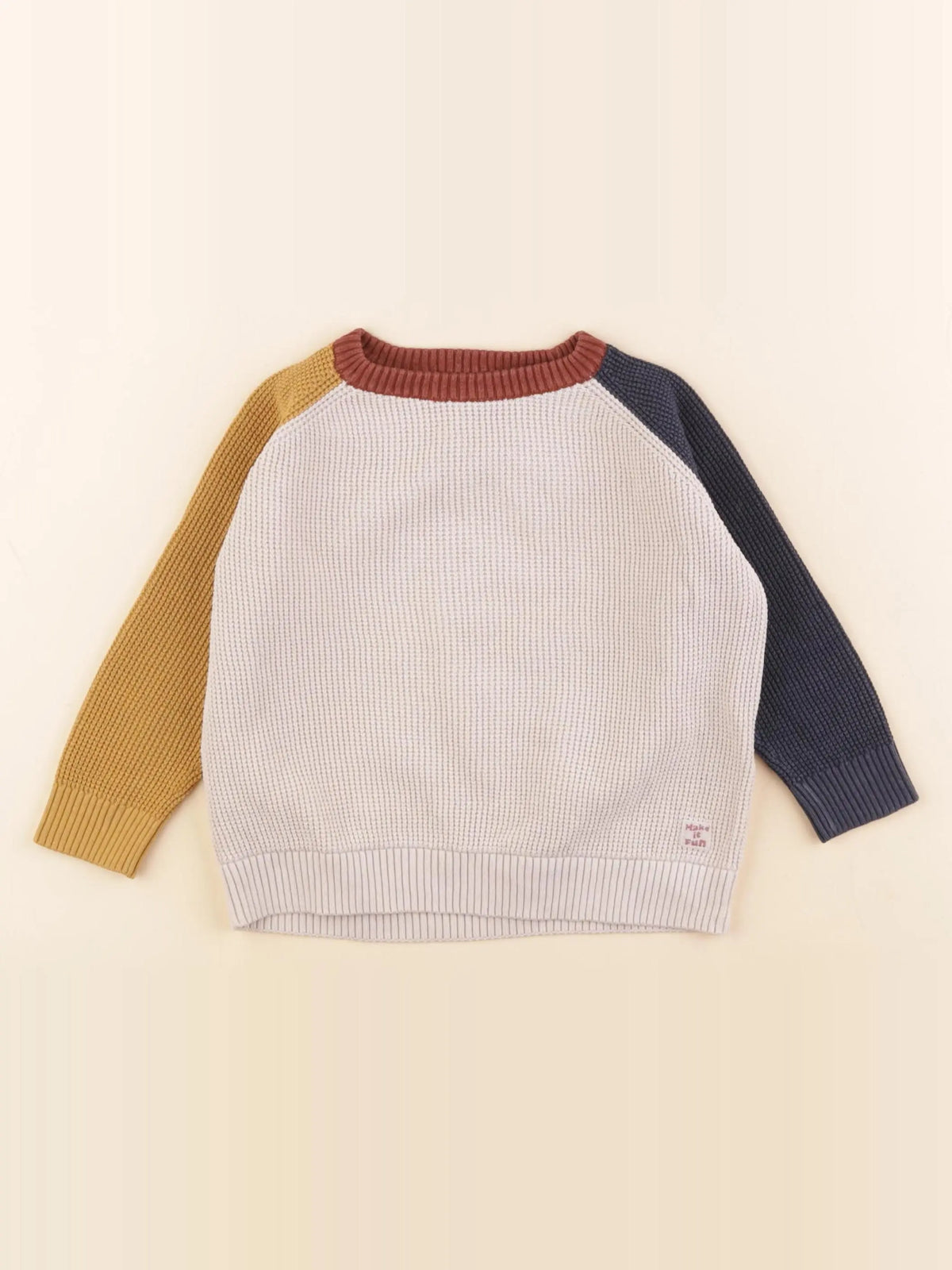 Vertbaudet - pull multicolore - 3 ans