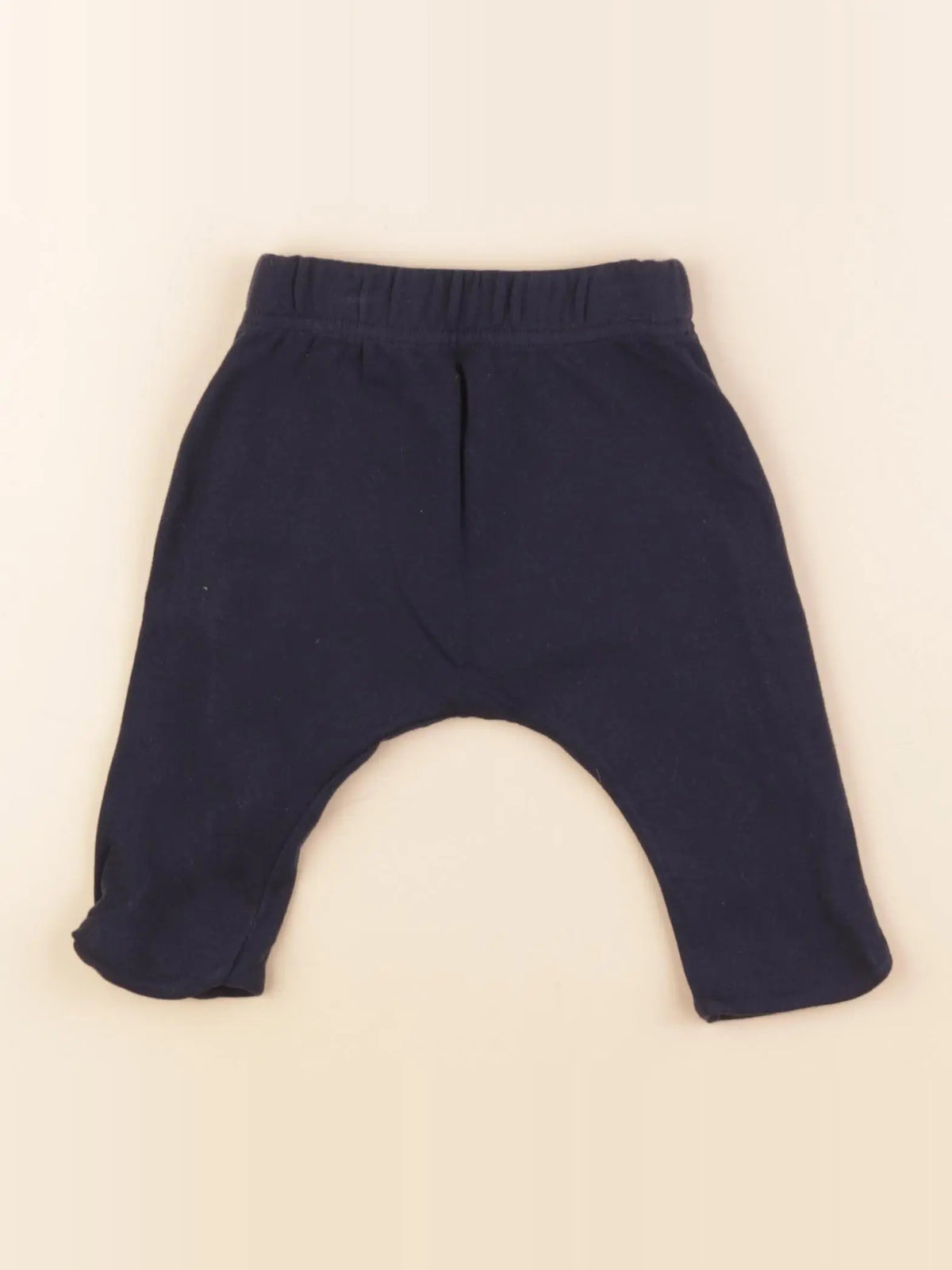 Petit Bateau - sarouel bleu - 3 mois