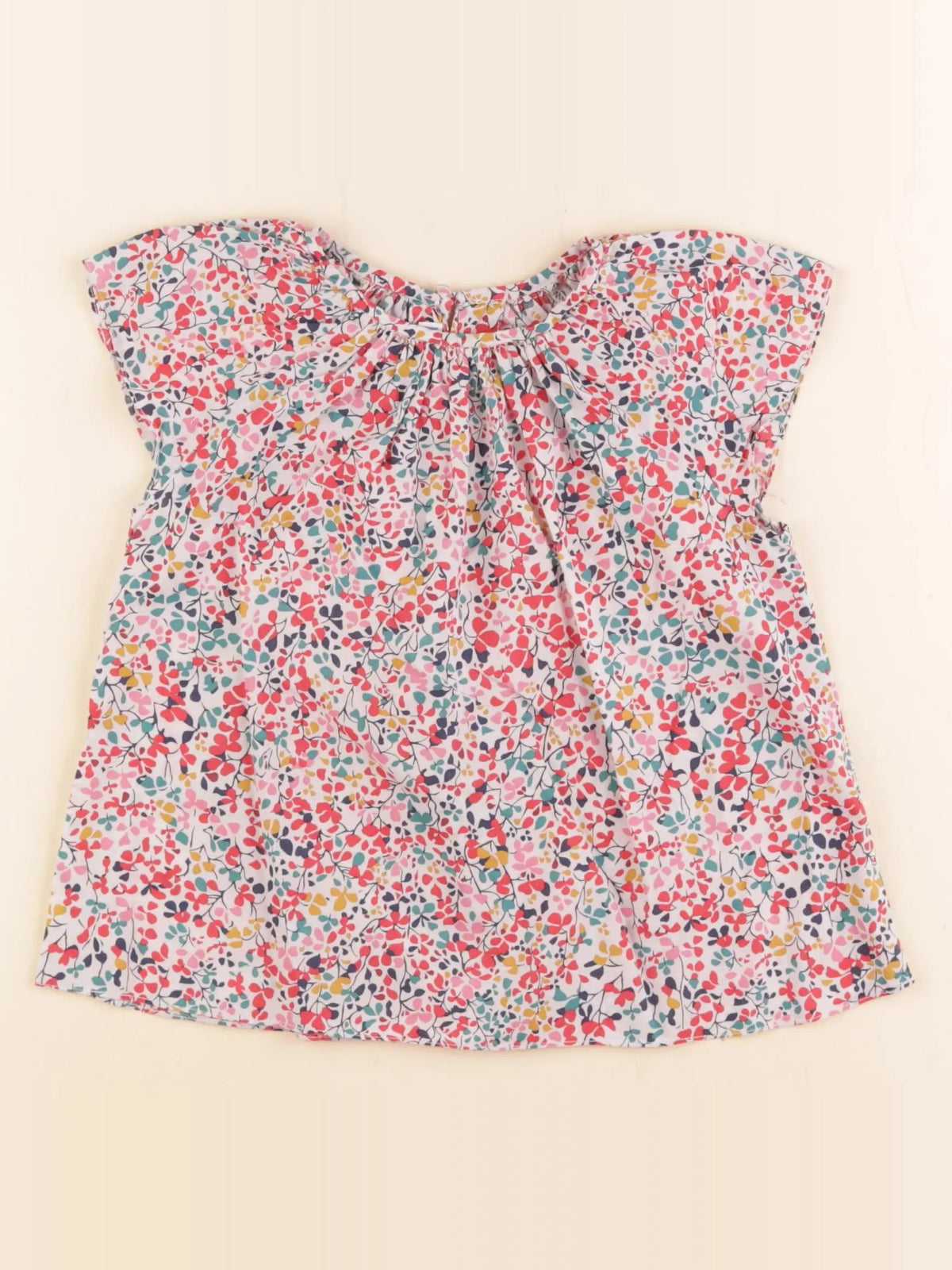 Jacadi - blouse liberty multicolore - 5 ans