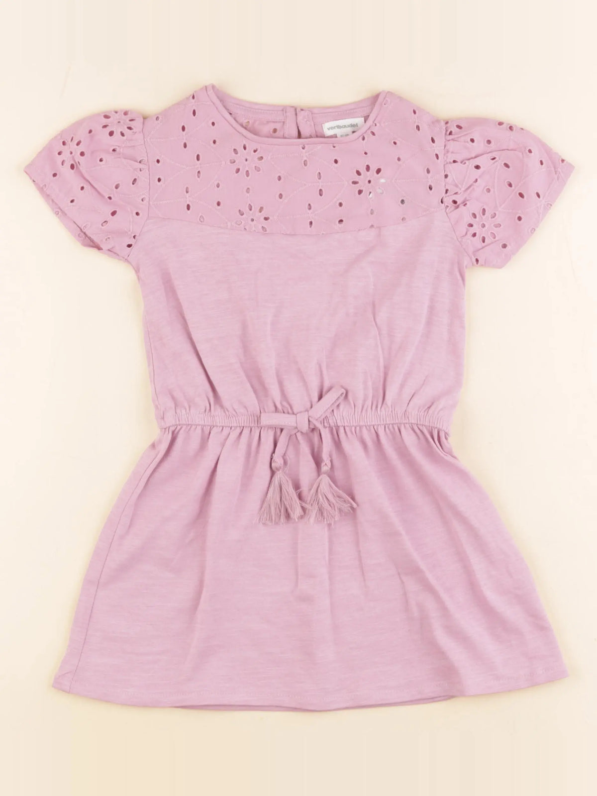 Vertbaudet - robe rose - 3 ans