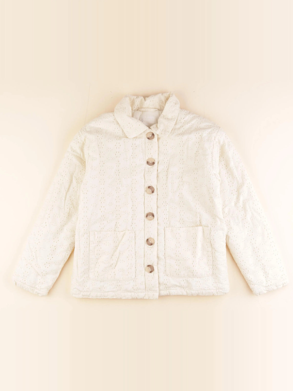 Vertbaudet - veste beige - 14 ans