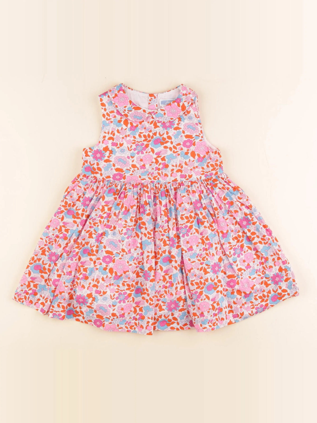 Jacadi - robe liberty multicolore - 24 mois