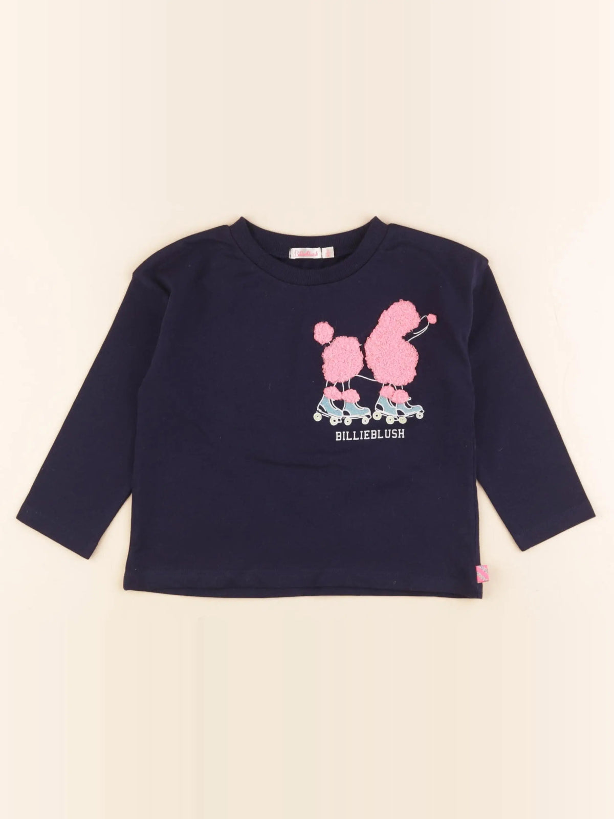 Billie Blush - tee-shirt bleu - 2 ans
