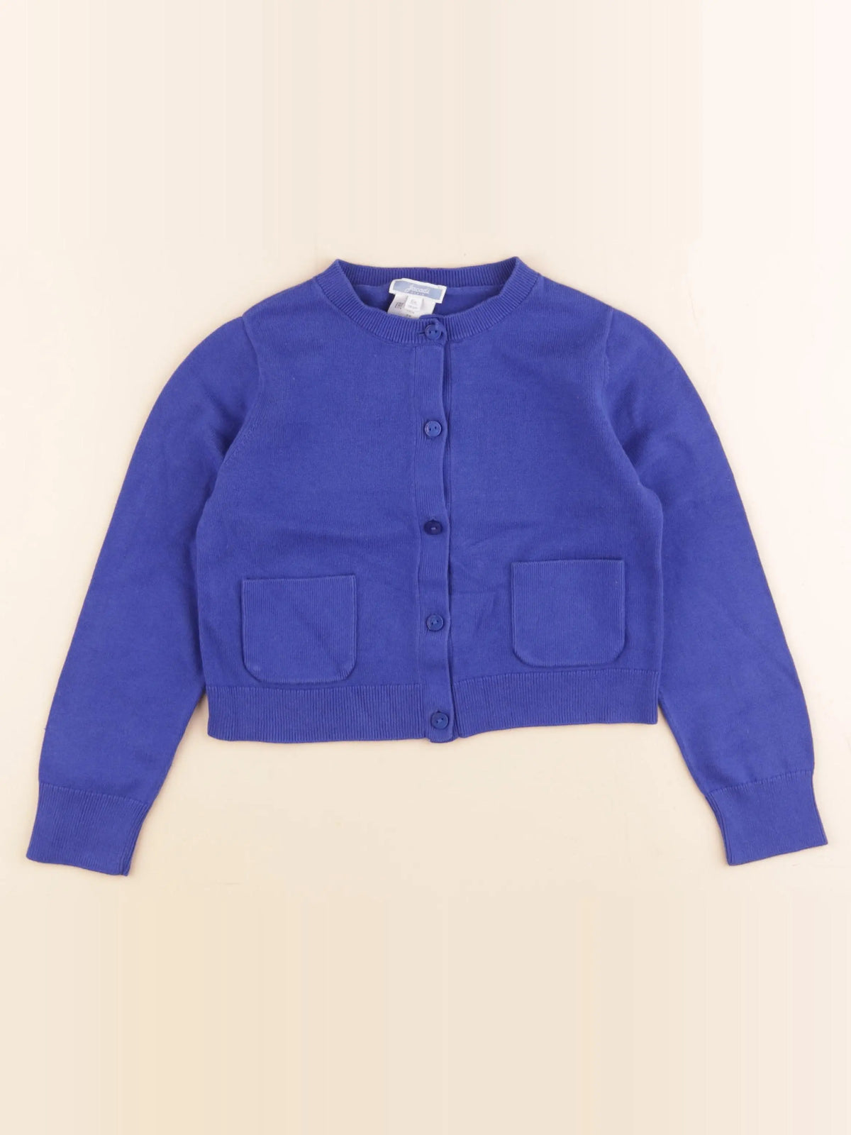 Jacadi - gilet bleu - 6 ans