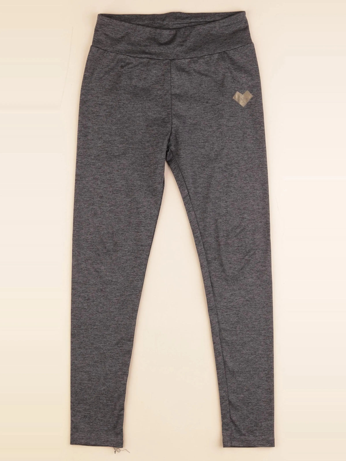 Vertbaudet - legging gris - 10 ans