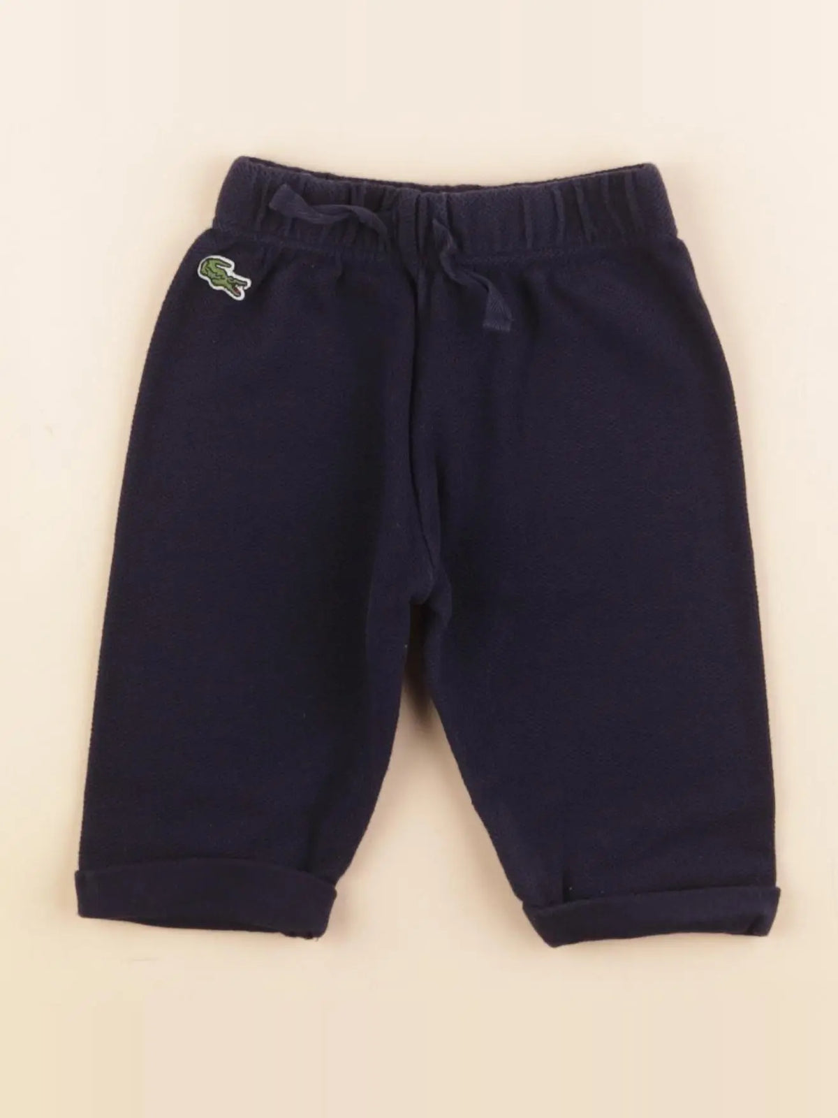 Lacoste - pantalon bleu - 6 mois