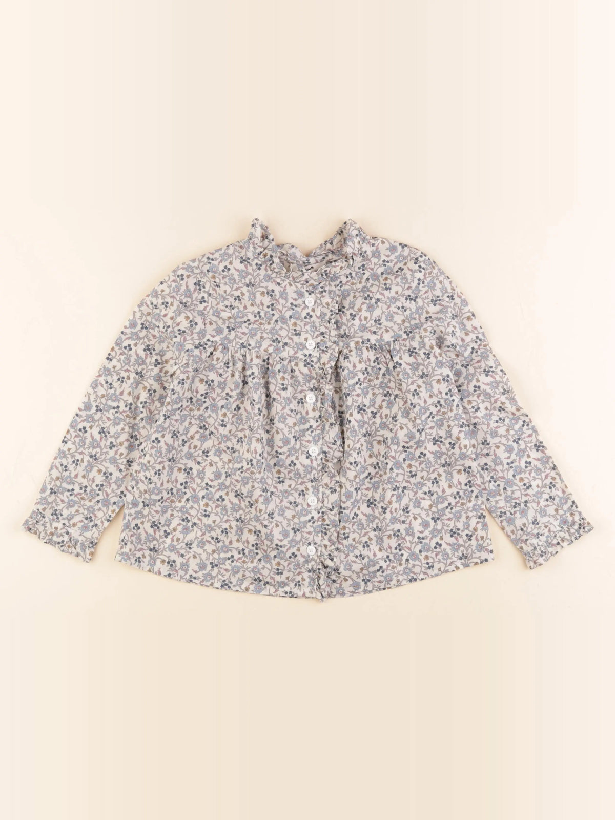 Cyrillus - blouse multicolore - 4 ans