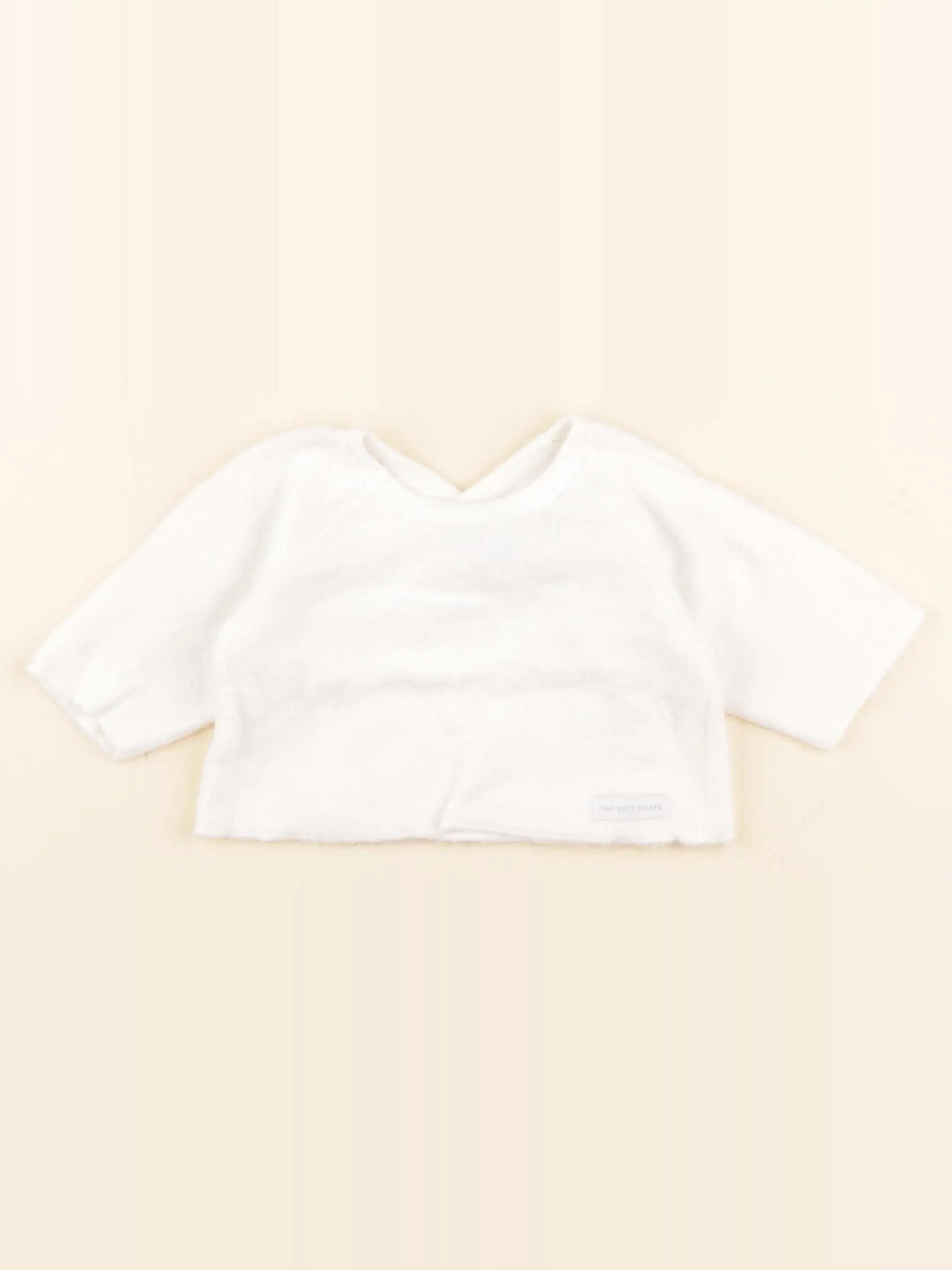 Petit Bateau - pull blanc - 1 mois