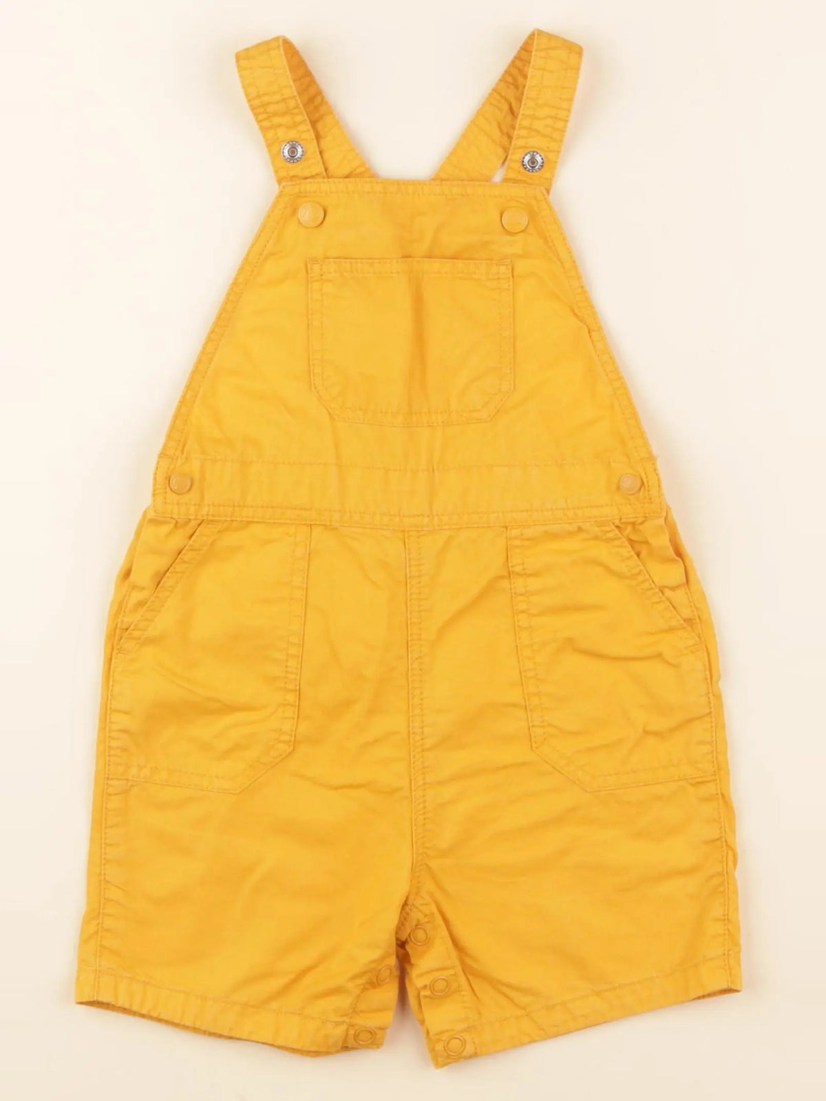 Petit Bateau - salopette orange - 18 mois