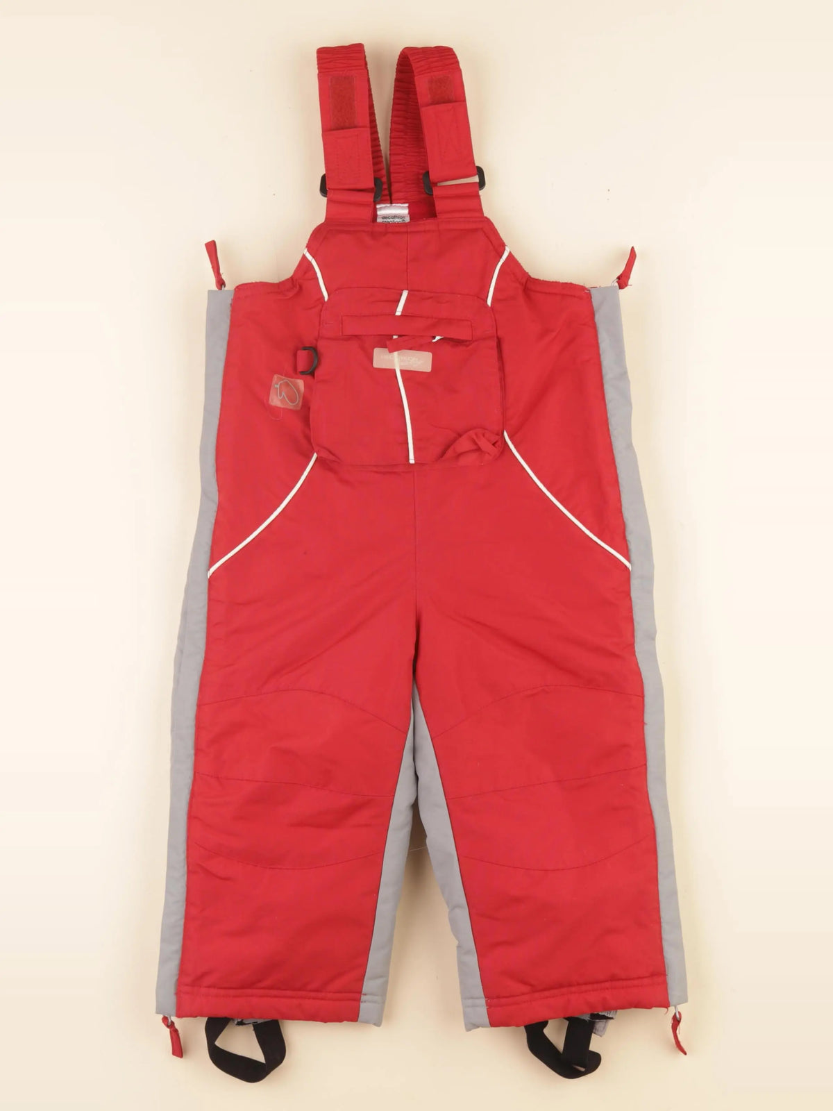 Decathlon ski - combinaison de ski rouge - 2 ans