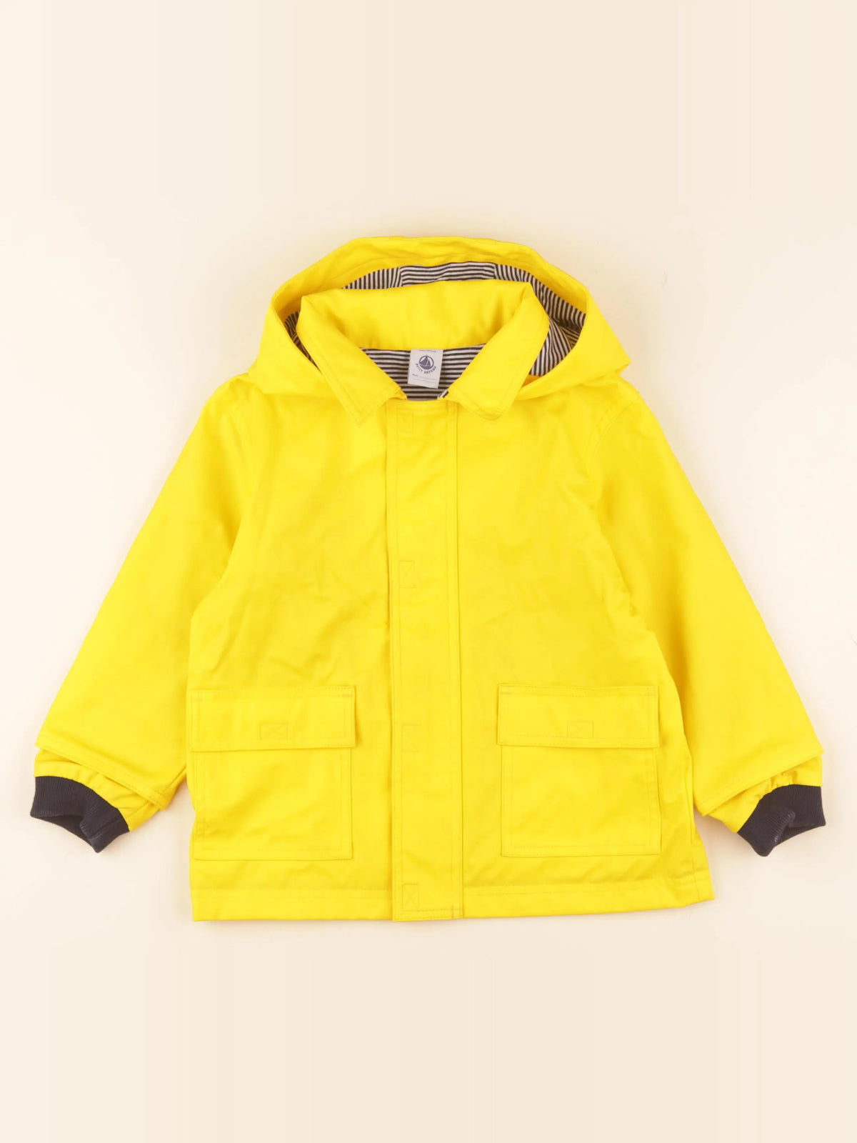 Petit Bateau - imperméable jaune - 3 ans