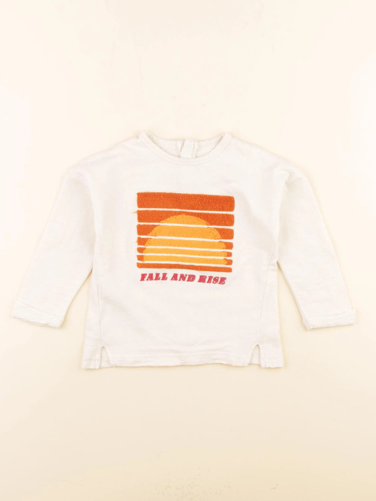 Mango - tee-shirt beige - 18/24 mois