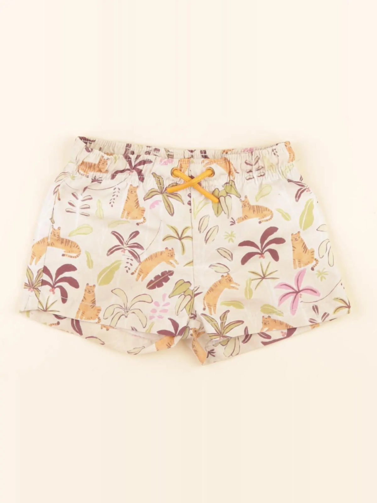Zara - maillot de bain marron - 12/24 mois