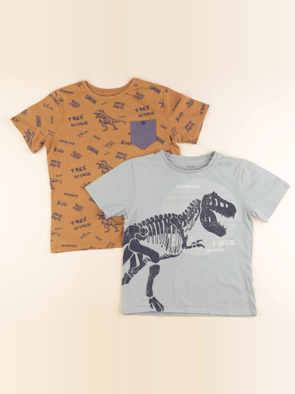 Vertbaudet - lot de 2 tee-shirts multicolore - 10 ans
