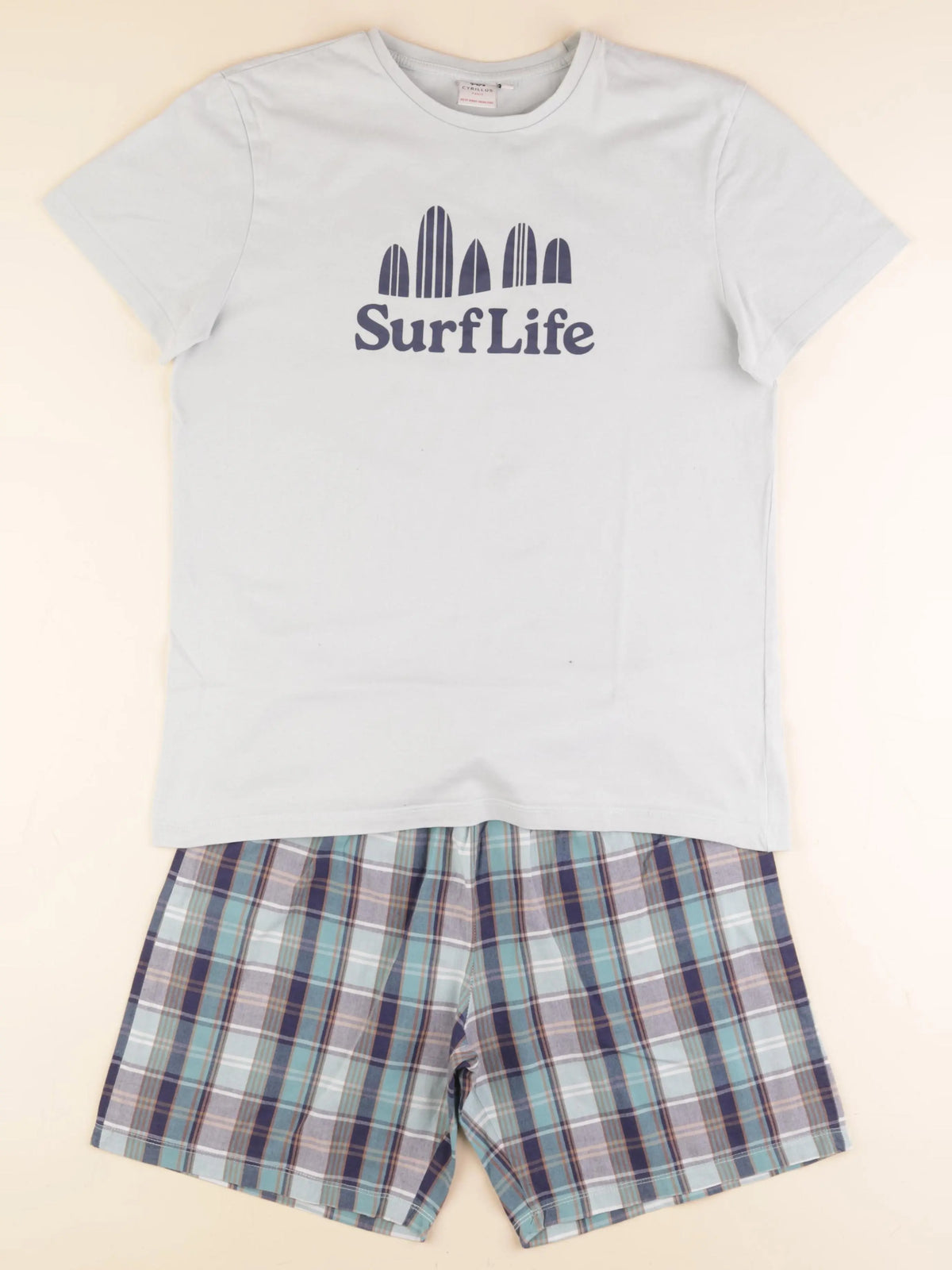 Cyrillus - pyjama coton multicolore - 14 ans