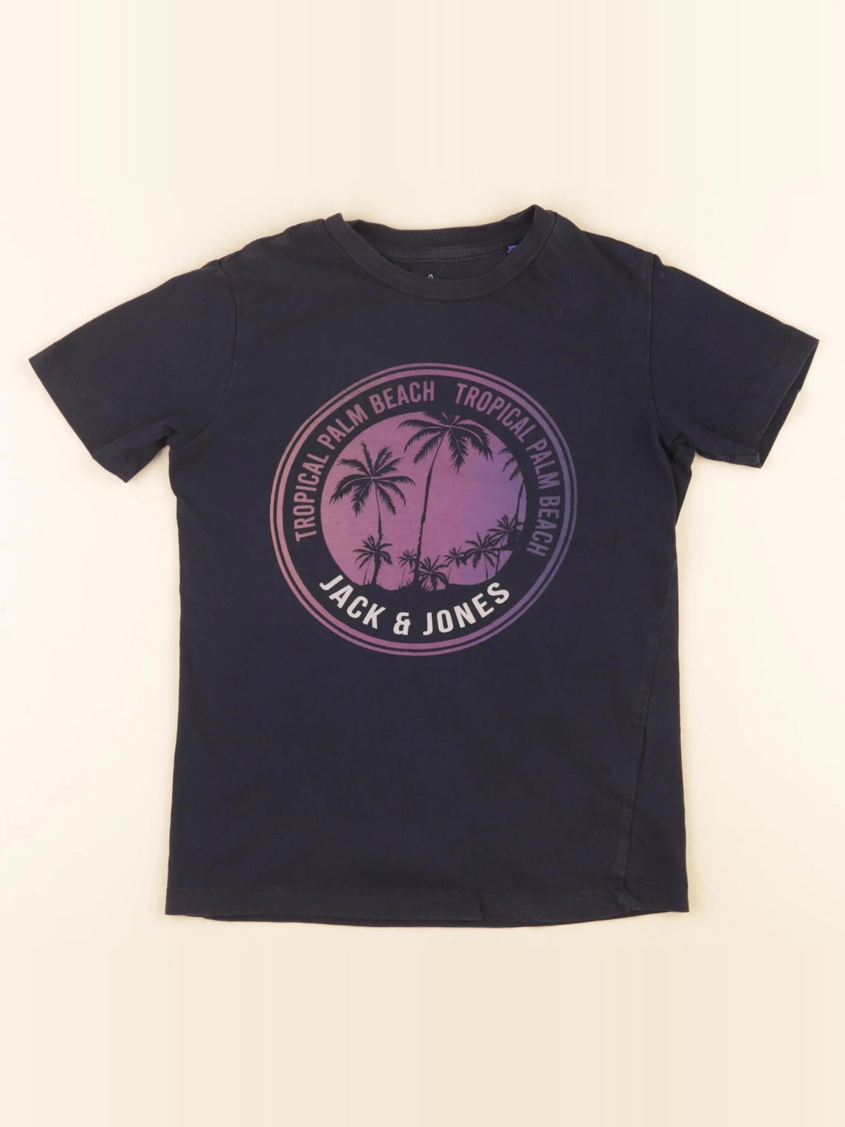 Jack & Jones - tee-shirt bleu - 8 ans