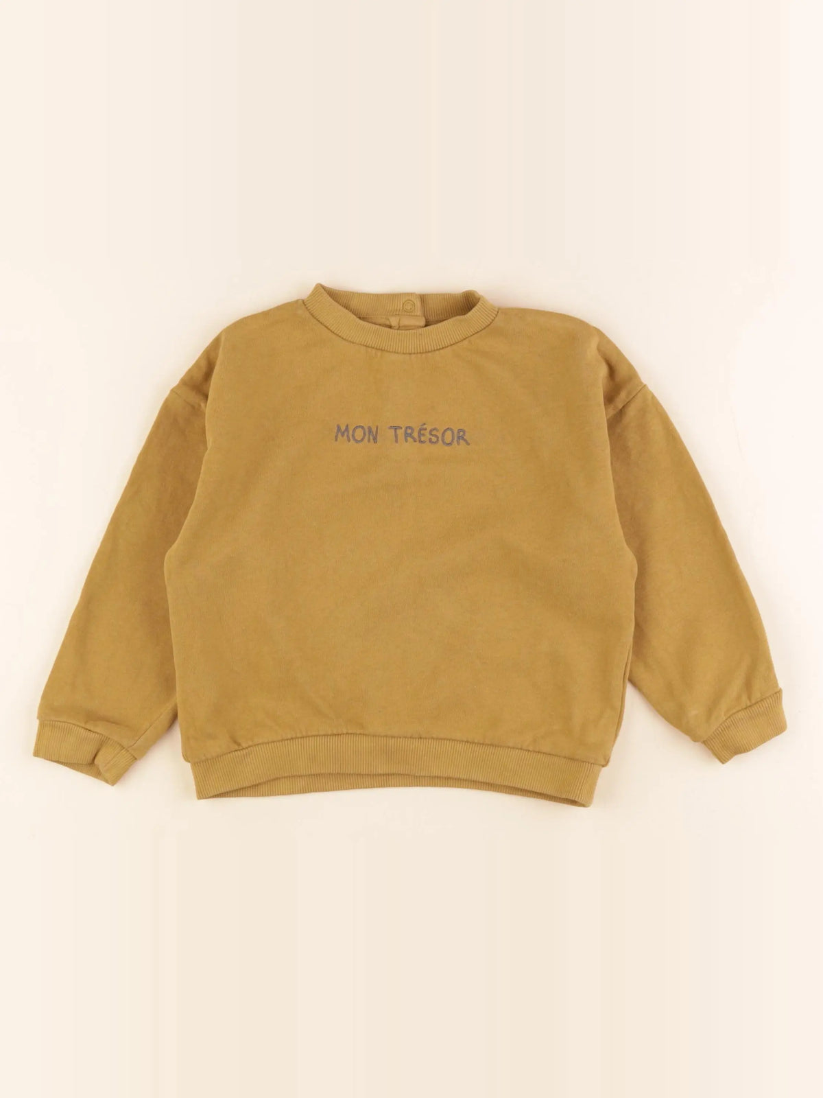Vertbaudet - sweat marron - 3 ans
