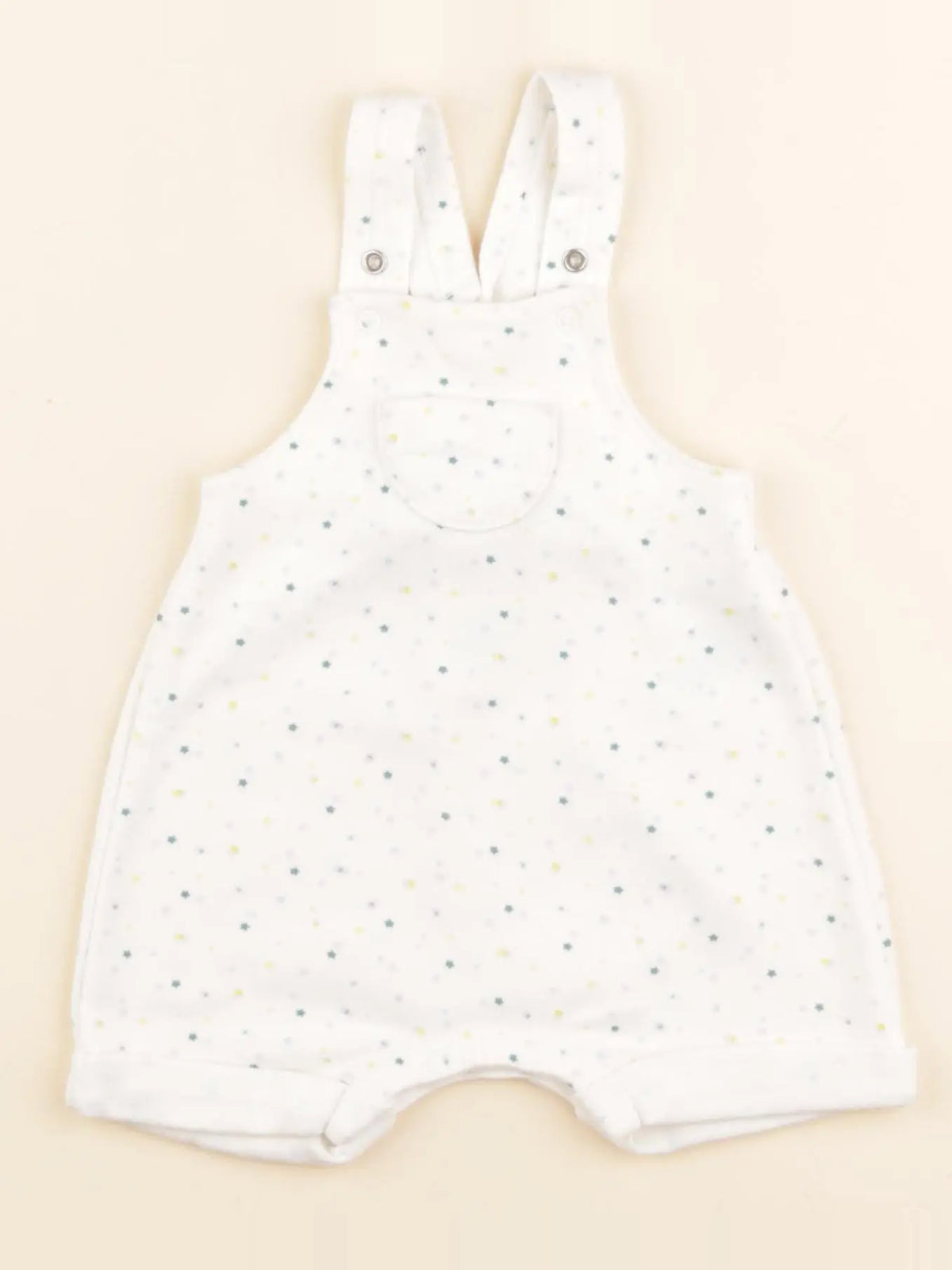 Petit Bateau - combinaison blanc - 1 mois