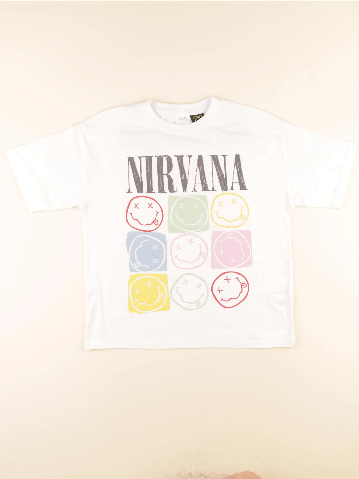 Zara - tee-shirt blanc - 9/10 ans