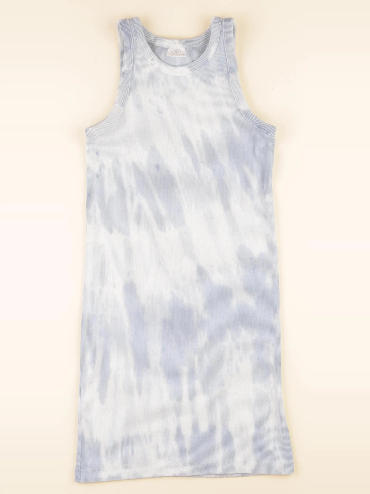 Zara - robe bleu, blanc - 11/12 ans