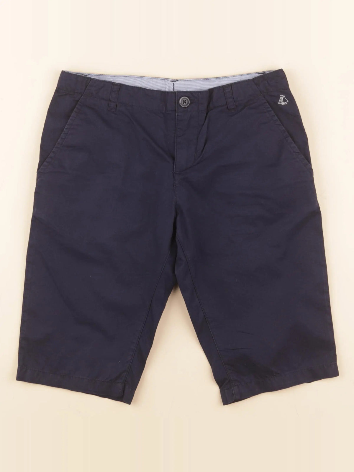 Petit Bateau - short bleu - 10 ans