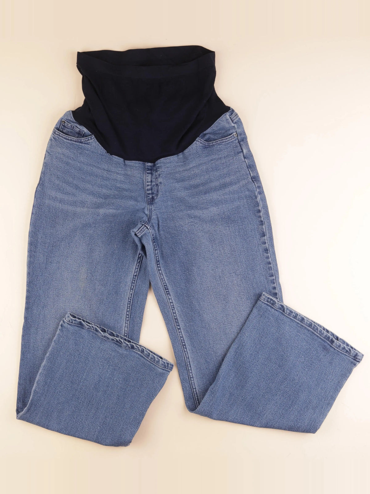 Envie de fraise - jean grossesse bleu - 46