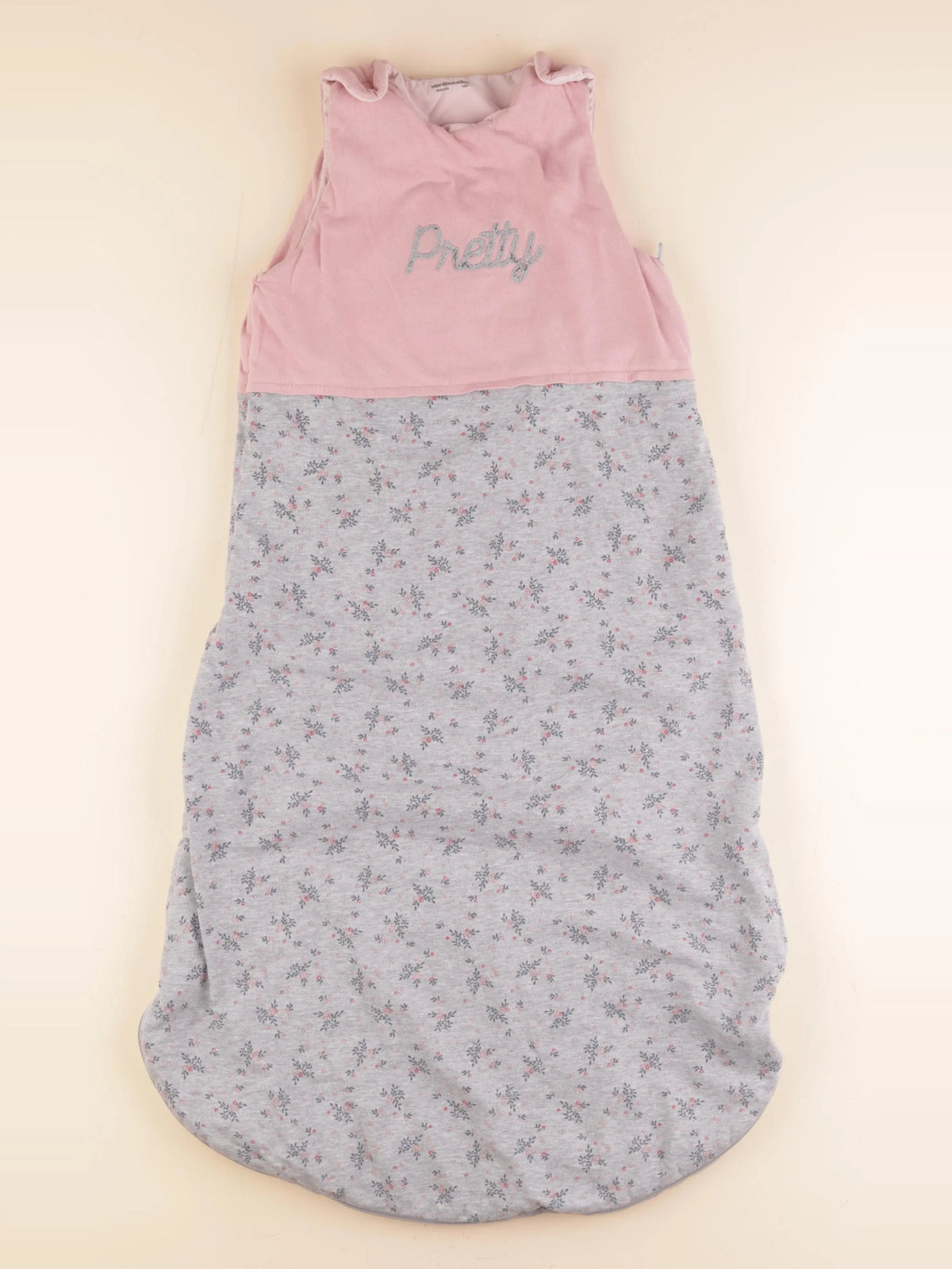 Vertbaudet - gigoteuse TOG 3 rose, gris - 18/36 mois