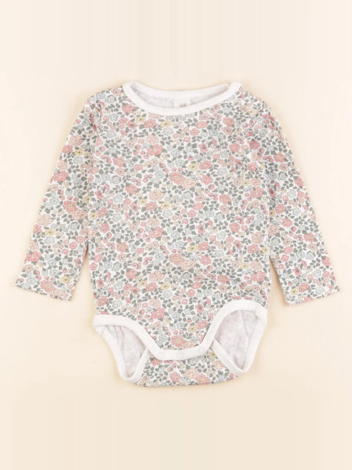 H&M - body multicolore - 9/12 mois