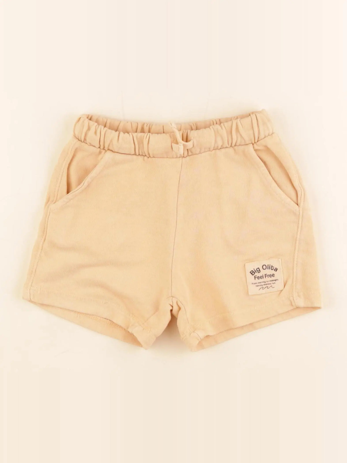 Zara - short orange - 2/3 ans