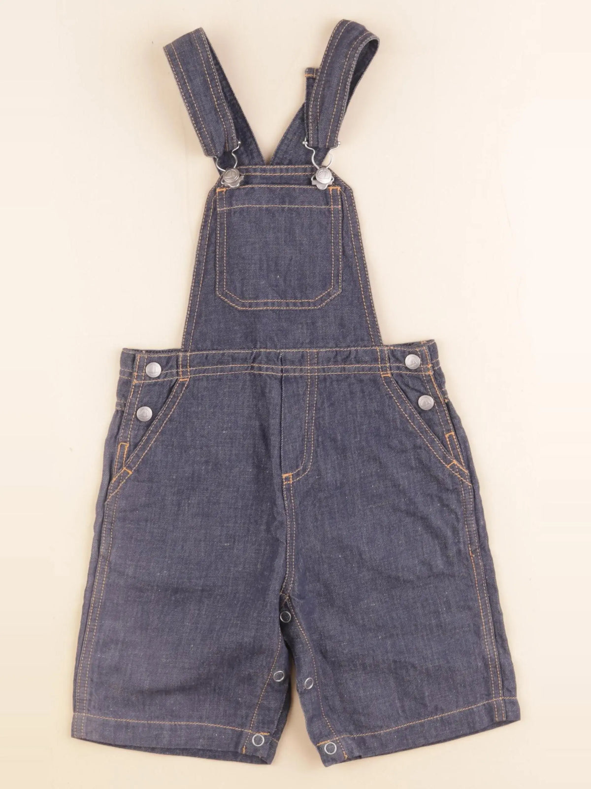Petit Bateau - salopette bleu - 24 mois
