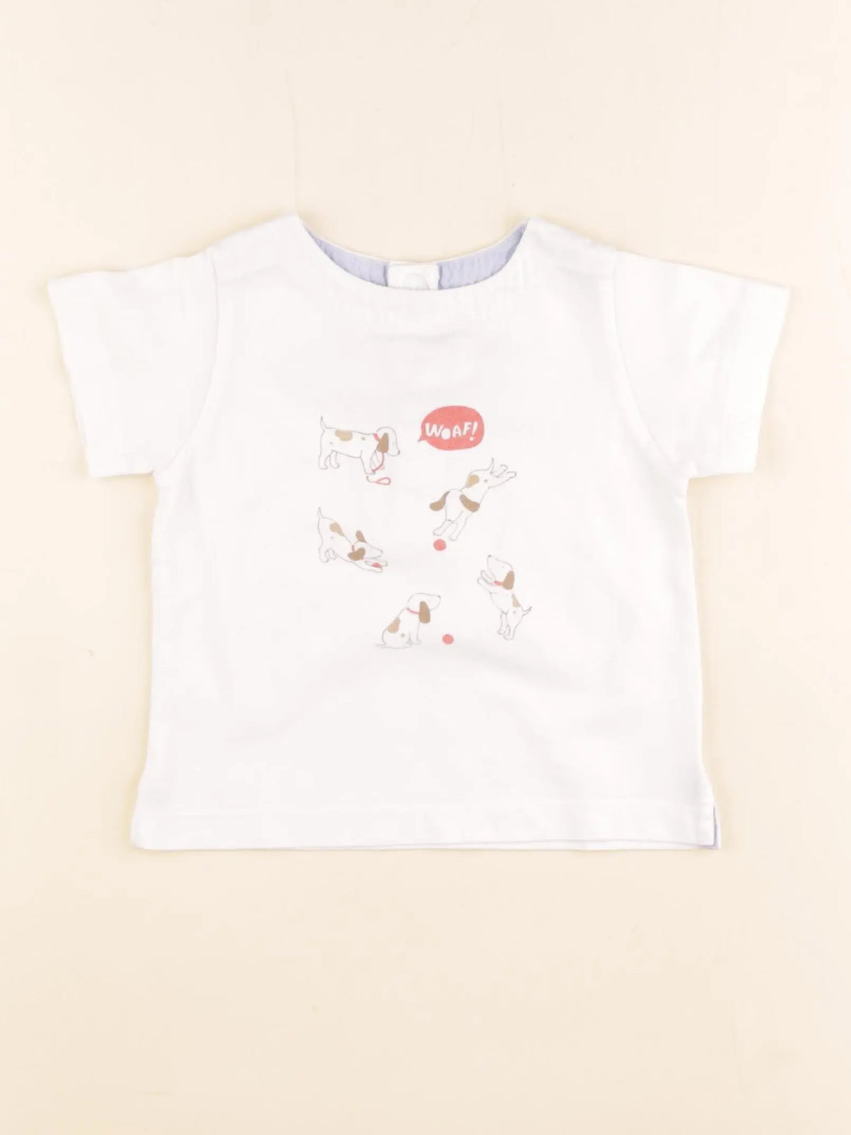 Jacadi - tee-shirt blanc - 12 mois