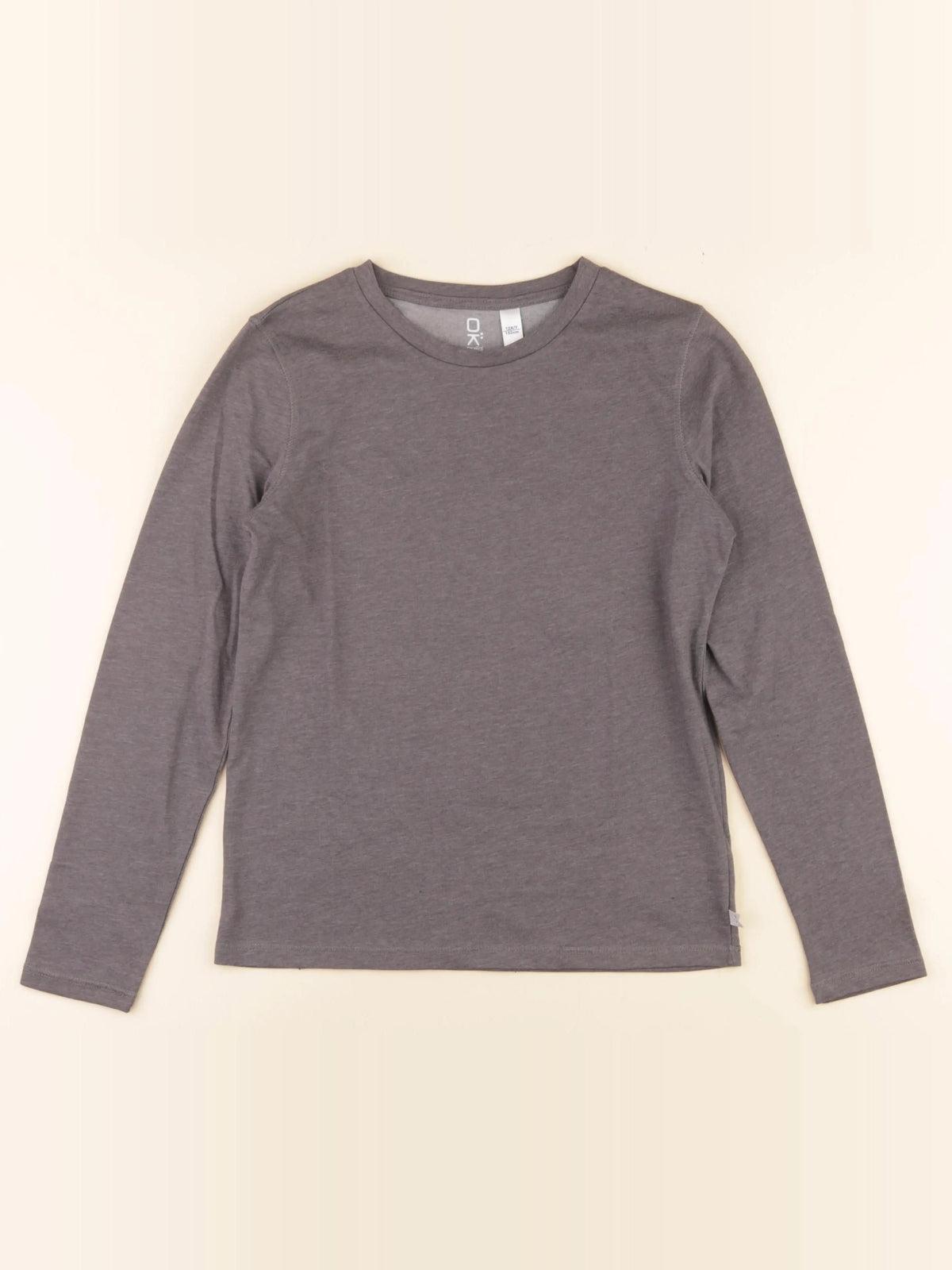 Okaidi - tee-shirt gris - 12 ans