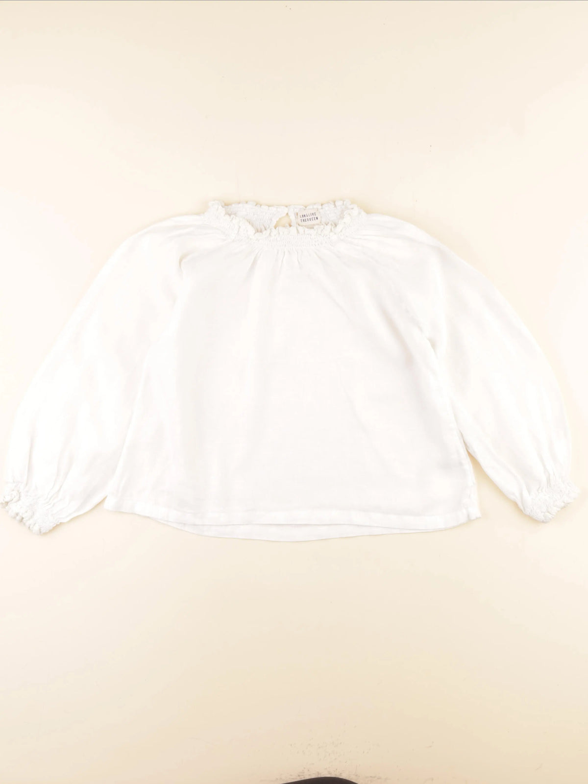 Longlivethequeen - blouse blanc - 8 ans