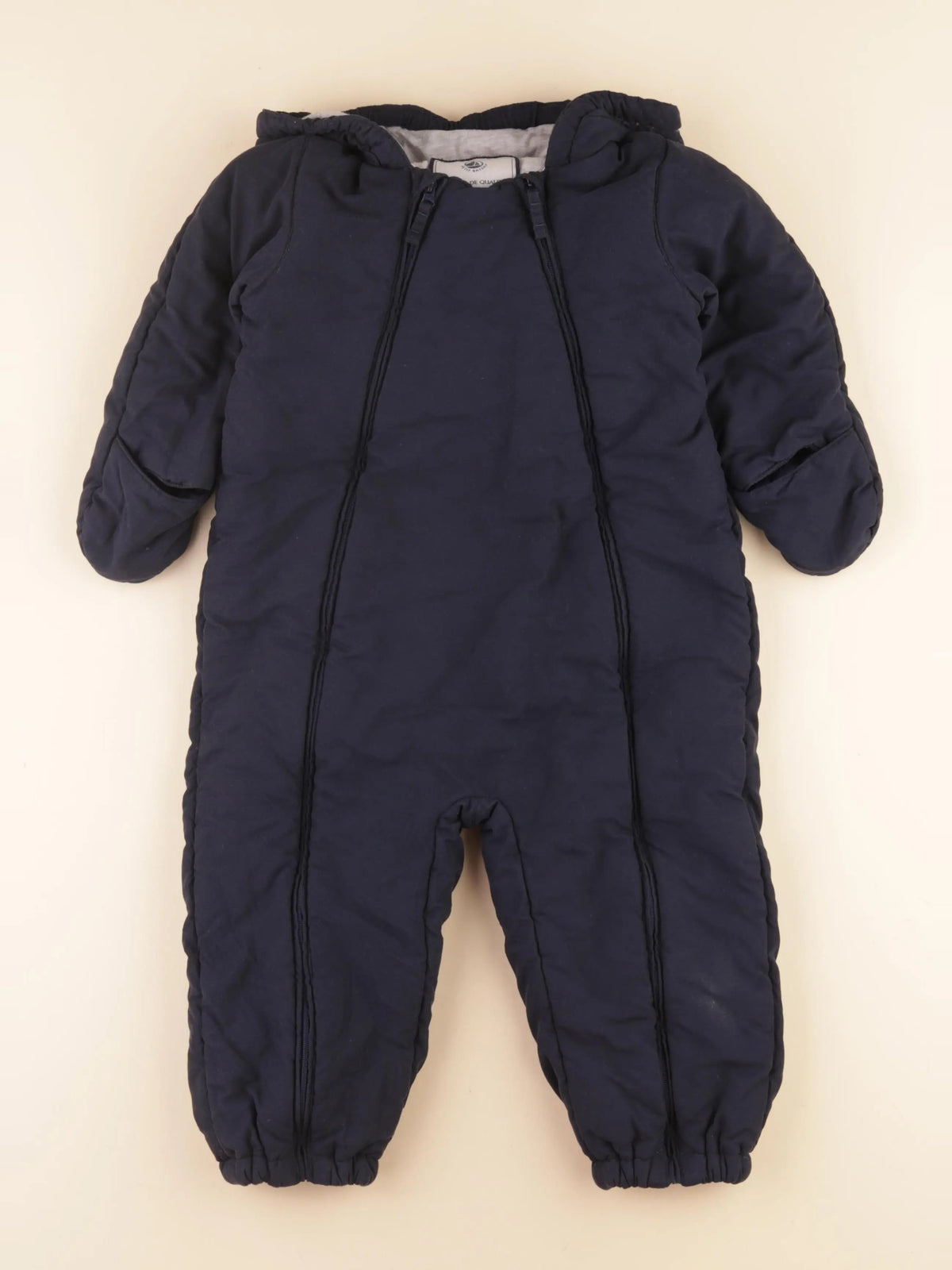 Petit Bateau - combi-pilote bleu - 36 mois